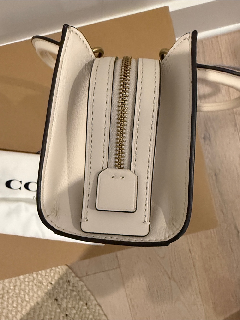 Coach Rogue 26 in Chalk | New Without Tags - Picture 4 of 10